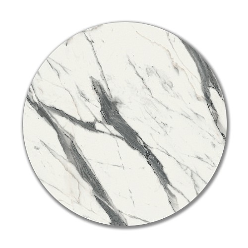 HPL Φ69 ΕΠΙΦΑΝΕΙΑ WHITE CARRARA 12mm HPL Φ69 ΕΠΙΦΑΝΕΙΑ WHITE CARRARA 12mm,Επιφάνειες Τραπεζιού,Αξεσουάρ Τραπεζιού