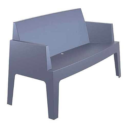 BOX DARK GREY KANAΠEΣ ΠΟΛ/ΝΙΟΥ BOX DARK GREY KANAΠEΣ ΠΟΛ/ΝΙΟΥ,Έπιπλα κήπου > Πολυθρόνες - Καρέκλες κήπου,Έπιπλα κήπου