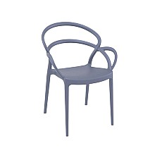 MILA DARK GREY ΠΟΛΥΘΡΟΝΑ ΠΟΛ/ΝΙΟΥ  MILA DARK GREY ΠΟΛΥΘΡΟΝΑ ΠΟΛ/ΝΙΟΥ