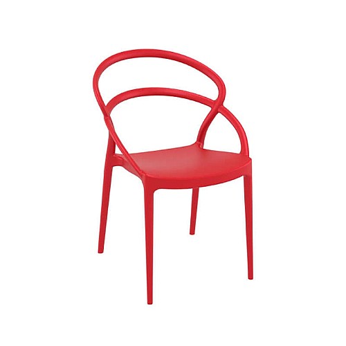 PIA RED ΚΑΡΕΚΛΑ ΠΟΛ/ΝΙΟΥ PIA RED ΚΑΡΕΚΛΑ ΠΟΛ/ΝΙΟΥ,Έπιπλα κήπου > Πολυθρόνες - Καρέκλες κήπου,Έπιπλα κήπου