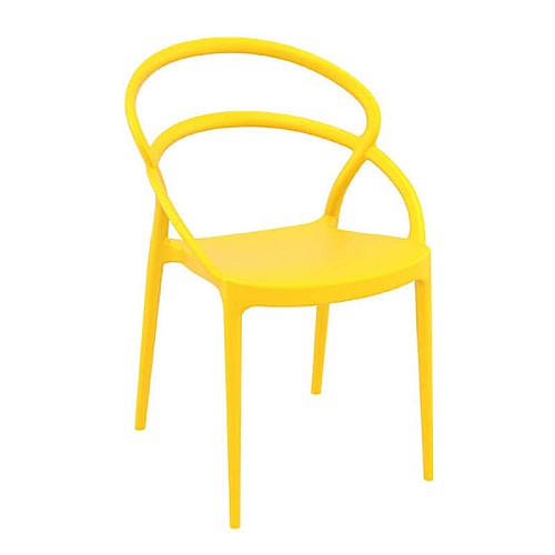 PIA YELLOW ΚΑΡΕΚΛΑ ΠΟΛ/ΝΙΟΥ PIA YELLOW ΚΑΡΕΚΛΑ ΠΟΛ/ΝΙΟΥ,Έπιπλα κήπου > Πολυθρόνες - Καρέκλες κήπου,Έπιπλα κήπου