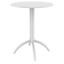 OCTOPUS Φ60Χ75εκ.WHITE ΤΡΑΠΕΖΙ ΠΟΛ/ΝΙΟΥ  OCTOPUS Φ60Χ75εκ.WHITE ΤΡΑΠΕΖΙ ΠΟΛ/ΝΙΟΥ