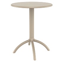 OCTOPUS Φ60Χ75εκ.TAUPE ΤΡΑΠΕΖΙ ΠΟΛ/ΝΙΟΥ  OCTOPUS Φ60Χ75εκ.TAUPE ΤΡΑΠΕΖΙ ΠΟΛ/ΝΙΟΥ