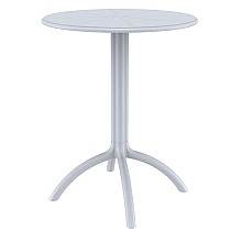 OCTOPUS Φ60Χ75εκ.SILVER GREY ΤΡΑΠΕΖΙ ΠΟΛ/ΝΙΟΥ  OCTOPUS Φ60Χ75εκ.SILVER GREY ΤΡΑΠΕΖΙ ΠΟΛ/ΝΙΟΥ