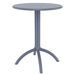 OCTOPUS Φ60Χ75εκ.DARK GREY ΤΡΑΠΕΖΙ ΠΟΛ/ΝΙΟΥ OCTOPUS Φ60Χ75εκ.DARK GREY ΤΡΑΠΕΖΙ ΠΟΛ/ΝΙΟΥ