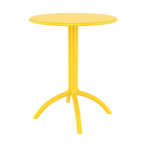 OCTOPUS Φ60Χ75εκ.YELLOW ΤΡΑΠΕΖΙ ΠΟΛ/ΝΙΟΥ OCTOPUS Φ60Χ75εκ.YELLOW ΤΡΑΠΕΖΙ ΠΟΛ/ΝΙΟΥ,Έπιπλα κήπου > Τραπέζια κήπου,Έπιπλα κήπου