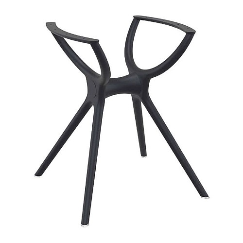 AIR ΒΑΣΗ BLACK SMALL 58X58X72,5εκ. ΠΟΛ/ΝΙΟΥ,Βάσεις επιφάνειας τραπεζιών,Έπιπλα εσωτερικού χώρου