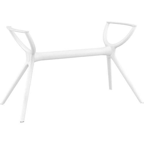 AIR ΒΑΣΗ WHITE MEDIUM 118X58X72,5εκ. ΠΟΛ/ΝΙΟΥ,Βάσεις επιφάνειας τραπεζιών,Έπιπλα εσωτερικού χώρου
