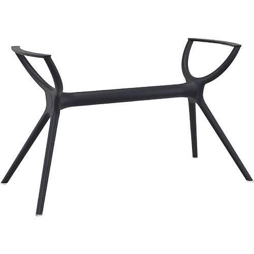 AIR ΒΑΣΗ BLACK MEDIUM 118X58X72,5εκ. ΠΟΛ/ΝΙΟΥ,Βάσεις επιφάνειας τραπεζιών,Έπιπλα εσωτερικού χώρου