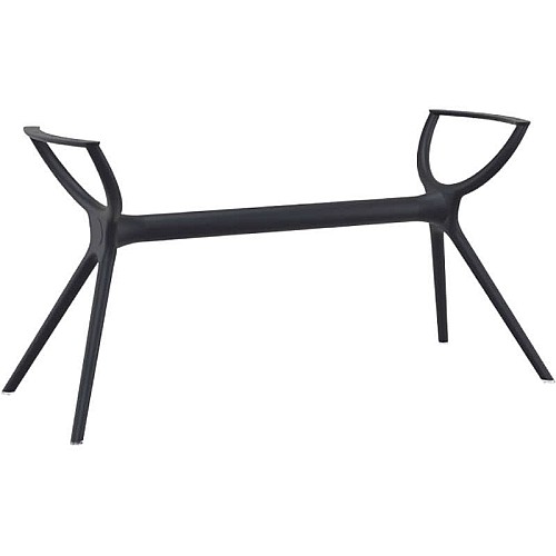 AIR ΒΑΣΗ BLACK XL 158,5X58X72,5εκ. ΠΟΛ/ΝΙΟΥ,Βάσεις επιφάνειας τραπεζιών,Έπιπλα εσωτερικού χώρου