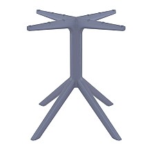 SKY DARK GREY ΒΑΣΗ 80X80X73εκ. ΠΟΛ/ΝΙΟΥ  SKY DARK GREY ΒΑΣΗ 80X80X73εκ. ΠΟΛ/ΝΙΟΥ