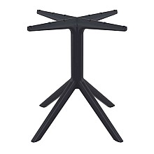SKY BLACK ΒΑΣΗ 80X80X73εκ. ΠΟΛ/ΝΙΟΥ  SKY BLACK ΒΑΣΗ 80X80X73εκ. ΠΟΛ/ΝΙΟΥ