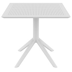 SKY WHITE 80X80X74εκ. ΤΡΑΠΕΖΙ ΠΟΛ/ΝΙΟΥ SKY WHITE 80X80X74εκ. ΤΡΑΠΕΖΙ ΠΟΛ/ΝΙΟΥ