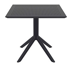 SKY BLACK 80X80X74εκ. ΤΡΑΠΕΖΙ ΠΟΛ/ΝΙΟΥ SKY BLACK 80X80X74εκ. ΤΡΑΠΕΖΙ ΠΟΛ/ΝΙΟΥ