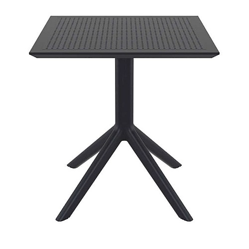SKY BLACK 70X70X74εκ. ΤΡΑΠΕΖΙ ΠΟΛ/ΝΙΟΥ SKY BLACK 70X70X74εκ. ΤΡΑΠΕΖΙ ΠΟΛ/ΝΙΟΥ,Έπιπλα κήπου > Τραπέζια κήπου,Έπιπλα κήπου