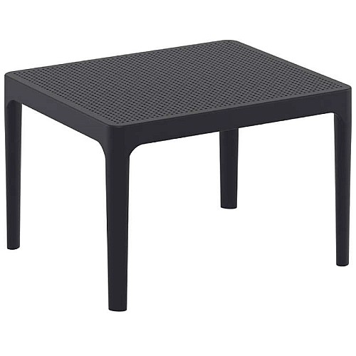SKY BLACK 50Χ60Χ40εκ. ΤΡΑΠΕΖΙ ΠΟΛ/ΝΙΟΥ SKY BLACK 50Χ60Χ40εκ. ΤΡΑΠΕΖΙ ΠΟΛ/ΝΙΟΥ,Έπιπλα κήπου > Τραπέζια κήπου,Έπιπλα κήπου