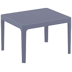 SKY DARK GREY 50Χ60Χ40εκ. ΤΡΑΠΕΖΙ ΠΟΛ/ΝΙΟΥ SKY DARK GREY 50Χ60Χ40εκ. ΤΡΑΠΕΖΙ ΠΟΛ/ΝΙΟΥ