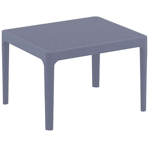 SKY DARK GREY 50Χ60Χ40εκ. ΤΡΑΠΕΖΙ ΠΟΛ/ΝΙΟΥ SKY DARK GREY 50Χ60Χ40εκ. ΤΡΑΠΕΖΙ ΠΟΛ/ΝΙΟΥ,Έπιπλα κήπου > Τραπέζια κήπου,Έπιπλα κήπου