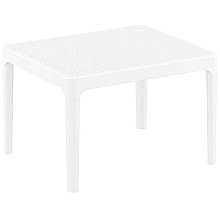 SKY WHITE 50Χ60Χ40εκ. ΤΡΑΠΕΖΙ ΠΟΛ/ΝΙΟΥ  SKY WHITE 50Χ60Χ40εκ. ΤΡΑΠΕΖΙ ΠΟΛ/ΝΙΟΥ