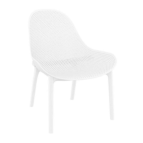 SKY LOUNGE WHITE ΠΟΛΥΘΡΟΝΑ ΠΟΛ/ΝΙΟΥ SKY LOUNGE WHITE ΠΟΛΥΘΡΟΝΑ ΠΟΛ/ΝΙΟΥ,Έπιπλα κήπου > Πολυθρόνες - Καρέκλες κήπου,Έπιπλα κήπου