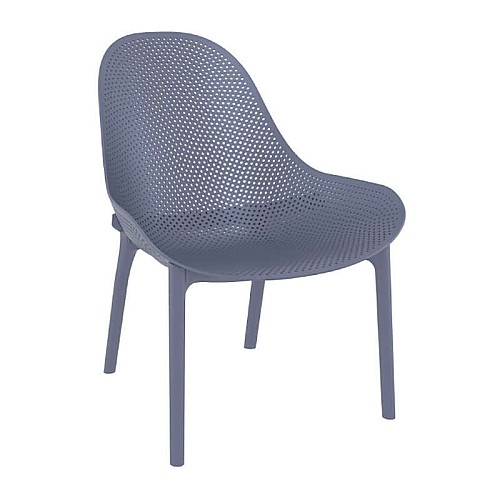 SKY LOUNGE DARK GREY ΠΟΛΥΘΡΟΝΑ ΠΟΛ/ΝΙΟΥ SKY LOUNGE DARK GREY ΠΟΛΥΘΡΟΝΑ ΠΟΛ/ΝΙΟΥ,Έπιπλα κήπου > Πολυθρόνες - Καρέκλες κήπου,Έπιπλα κήπου