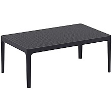 SKY BLACK 100Χ60Χ40εκ. ΤΡΑΠΕΖΙ ΠΟΛ/ΝΙΟΥ  SKY BLACK 100Χ60Χ40εκ. ΤΡΑΠΕΖΙ ΠΟΛ/ΝΙΟΥ