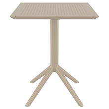 SKY TAUPE 60Χ60X74εκ. ΤΡΑΠΕΖΙ ΠΤΥΣ/ΝΟ ΠΟΛ/ΝΙΟΥ  SKY TAUPE 60Χ60X74εκ. ΤΡΑΠΕΖΙ ΠΤΥΣ/ΝΟ ΠΟΛ/ΝΙΟΥ