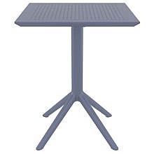 SKY DARK GREY 60Χ60X74εκ. ΤΡΑΠΕΖΙ ΠΤΥΣ/ΝΟ ΠΟΛ/ΝΙΟΥ  SKY DARK GREY 60Χ60X74εκ. ΤΡΑΠΕΖΙ ΠΤΥΣ/ΝΟ ΠΟΛ/ΝΙΟΥ