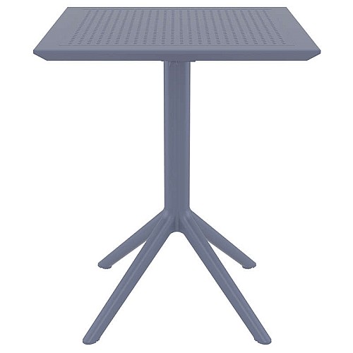 SKY DARK GREY 60Χ60X74εκ. ΤΡΑΠΕΖΙ ΠΤΥΣ/ΝΟ ΠΟΛ/ΝΙΟΥ SKY DARK GREY 60Χ60X74εκ. ΤΡΑΠΕΖΙ ΠΤΥΣ/ΝΟ ΠΟΛ/ΝΙΟΥ,Έπιπλα κήπου > Τραπέζια κήπου,Έπιπλα κήπου