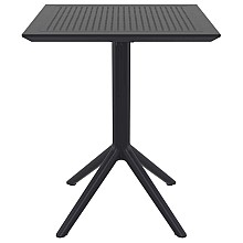SKY BLACK 60Χ60X74εκ. ΤΡΑΠΕΖΙ ΠΤΥΣ/ΝΟ ΠΟΛ/ΝΙΟΥ  SKY BLACK 60Χ60X74εκ. ΤΡΑΠΕΖΙ ΠΤΥΣ/ΝΟ ΠΟΛ/ΝΙΟΥ