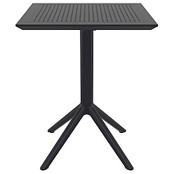 SKY BLACK 60Χ60X74εκ. ΤΡΑΠΕΖΙ ΠΤΥΣ/ΝΟ ΠΟΛ/ΝΙΟΥ SKY BLACK 60Χ60X74εκ. ΤΡΑΠΕΖΙ ΠΤΥΣ/ΝΟ ΠΟΛ/ΝΙΟΥ