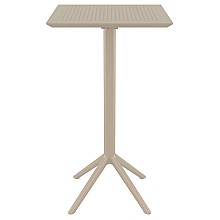 SKY TAUPE BAR 60Χ60Χ108εκ.ΠΤΥΣ/ΝΟ ΤΡΑΠ. ΠΟΛ/ΝΙΟΥ  SKY TAUPE BAR 60Χ60Χ108εκ.ΠΤΥΣ/ΝΟ ΤΡΑΠ. ΠΟΛ/ΝΙΟΥ