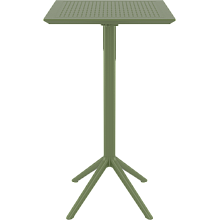 SKY OLIVE GREEN BAR 60Χ60Χ108εκ.ΠΤΥΣ/ΝΟ ΤΡΑΠ. ΠΟΛ/ΝΙΟΥ  SKY OLIVE GREEN BAR 60Χ60Χ108εκ.ΠΤΥΣ/ΝΟ ΤΡΑΠ. ΠΟΛ/ΝΙΟΥ
