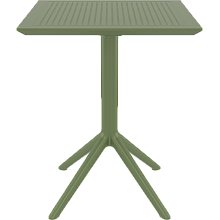 SKY OLIVE GREEN 60Χ60X74εκ. ΤΡΑΠΕΖΙ ΠΤΥΣ/ΝΟ ΠΟΛ/ΝΙΟΥ  SKY OLIVE GREEN 60Χ60X74εκ. ΤΡΑΠΕΖΙ ΠΤΥΣ/ΝΟ ΠΟΛ/ΝΙΟΥ
