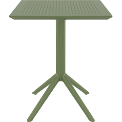 SKY OLIVE GREEN 60Χ60X74εκ. ΤΡΑΠΕΖΙ ΠΤΥΣ/ΝΟ ΠΟΛ/ΝΙΟΥ SKY OLIVE GREEN 60Χ60X74εκ. ΤΡΑΠΕΖΙ ΠΤΥΣ/ΝΟ ΠΟΛ/ΝΙΟΥ
