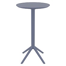 SKY DARK GREY BAR Φ60Χ108εκ.ΠΤΥΣ/ΝΟ ΤΡΑΠ. ΠΟΛ/ΝΙΟΥ  SKY DARK GREY BAR Φ60Χ108εκ.ΠΤΥΣ/ΝΟ ΤΡΑΠ. ΠΟΛ/ΝΙΟΥ