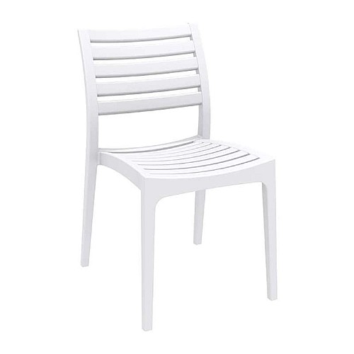 ARES ΚΑΡΕΚΛΑ WHITE ΠΟΛ/ΝΙΟΥ ARES ΚΑΡΕΚΛΑ WHITE ΠΟΛ/ΝΙΟΥ,Έπιπλα κήπου > Πολυθρόνες - Καρέκλες κήπου,Έπιπλα κήπου