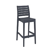 ARES ΣΚΑΜΠΟ ΜΠΑΡ75εκ. DARK GREY ΠΟΛ/ΝΙΟΥ  ARES ΣΚΑΜΠΟ ΜΠΑΡ75εκ. DARK GREY ΠΟΛ/ΝΙΟΥ