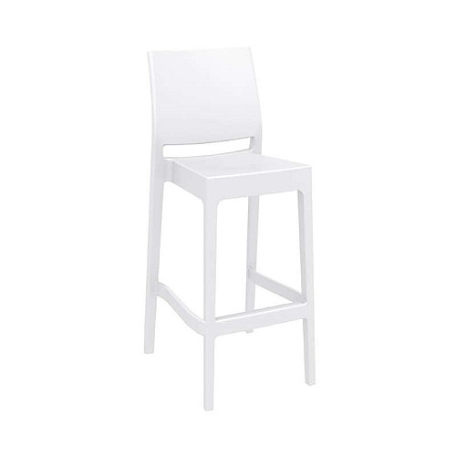 MAYA 75εκ. ΣΚΑΜΠΟ WHITE ΠΟΛ/ΝΙΟΥ MAYA 75εκ. ΣΚΑΜΠΟ WHITE ΠΟΛ/ΝΙΟΥ,Έπιπλα κήπου > Σκαμπώ κήπου,Έπιπλα κήπου