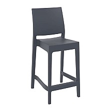 MAYA 65εκ. ΣΚΑΜΠΟ DARK GREY ΠΟΛ/ΝΙΟΥ  MAYA 65εκ. ΣΚΑΜΠΟ DARK GREY ΠΟΛ/ΝΙΟΥ