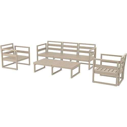 MYKONOS SET 3ΘΕΣ.TAUPE ΧΩΡΙΣ ΜΑΞ.(3ΘΕΣ.+2ΠΟΛ.+ΤΡΑΠ 130εκ.) MYKONOS SET 3ΘΕΣ.TAUPE ΧΩΡΙΣ ΜΑΞ.(3ΘΕΣ.+2ΠΟΛ.+ΤΡΑΠ 130εκ.),Έπιπλα κήπου > Τραπέζια κήπου,Έπιπλα κήπου