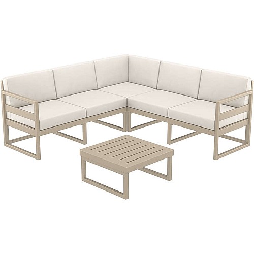 MYKONOS ΓΩΝΙΑ SET TAUPE ΜΕ ΜΑΞΙΛΑΡΙΑ ΠΟΛ/ΝΙΟΥ (+ΤΡΑΠ.65εκ.) MYKONOS ΓΩΝΙΑ SET TAUPE ΜΕ ΜΑΞΙΛΑΡΙΑ ΠΟΛ/ΝΙΟΥ (+ΤΡΑΠ.65εκ.),Έπιπλα κήπου > Τραπέζια κήπου,Έπιπλα κήπου