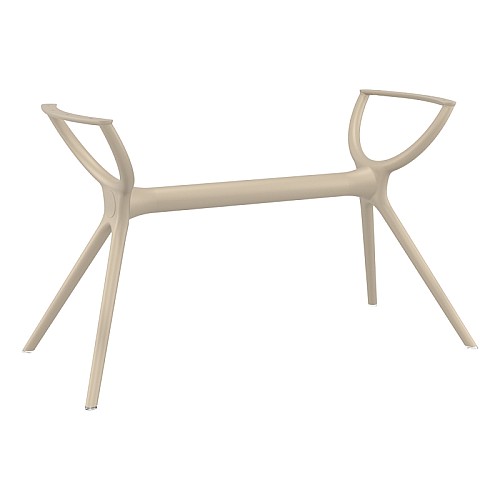 AIR ΒΑΣΗ TAUPE MEDIUM 118X58X72,5εκ. ΠΟΛ/ΝΙΟΥ,Βάσεις επιφάνειας τραπεζιών,Έπιπλα εσωτερικού χώρου