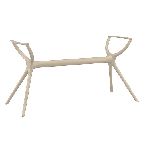 AIR ΒΑΣΗ TAUPE XL 158,5X58X72,5εκ.  ΠΟΛ/ΝΙΟΥ,Βάσεις επιφάνειας τραπεζιών,Έπιπλα εσωτερικού χώρου