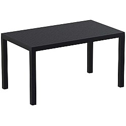 ARES ΤΡΑΠΕΖΙ 140Χ80Χ75εκ. BLACK ΠΟΛ/ΝΙΟΥ ARES ΤΡΑΠΕΖΙ 140Χ80Χ75εκ. BLACK ΠΟΛ/ΝΙΟΥ