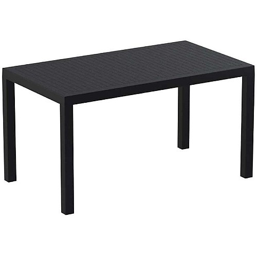 ARES ΤΡΑΠΕΖΙ 140Χ80Χ75εκ. BLACK ΠΟΛ/ΝΙΟΥ ARES ΤΡΑΠΕΖΙ 140Χ80Χ75εκ. BLACK ΠΟΛ/ΝΙΟΥ,Έπιπλα κήπου > Τραπέζια κήπου,Έπιπλα κήπου