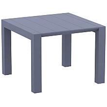 VEGAS DARK GREY 100X100/140Χ75εκ. ΕΠΕΚΤ. ΤΡΑΠΕΖΙ ΠΟΛ/ΝΙΟΥ  VEGAS DARK GREY 100X100/140Χ75εκ. ΕΠΕΚΤ. ΤΡΑΠΕΖΙ ΠΟΛ/ΝΙΟΥ