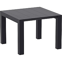 VEGAS BLACK 100X100/140Χ75εκ. ΕΠΕΚΤ.ΤΡΑΠΕΖΙ ΠΟΛ/ΝΙΟΥ  VEGAS BLACK 100X100/140Χ75εκ. ΕΠΕΚΤ.ΤΡΑΠΕΖΙ ΠΟΛ/ΝΙΟΥ