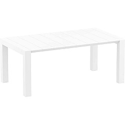 VEGAS WHITE 100X180/220Χ75εκ. ΕΠΕΚΤ.ΤΡΑΠΕΖΙ ΠΟΛ/ΝΙΟΥ VEGAS WHITE 100X180/220Χ75εκ. ΕΠΕΚΤ.ΤΡΑΠΕΖΙ ΠΟΛ/ΝΙΟΥ