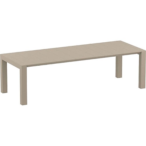 VEGAS TAUPE 100X260/300Χ75εκ. ΕΠΕΚΤ.ΤΡΑΠΕΖΙ ΠΟΛ/ΝΙΟΥ VEGAS TAUPE 100X260/300Χ75εκ. ΕΠΕΚΤ.ΤΡΑΠΕΖΙ ΠΟΛ/ΝΙΟΥ,Έπιπλα κήπου > Τραπέζια κήπου,Έπιπλα κήπου